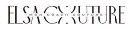 Elsa Couture logo with 'Mon Coach Couture' text